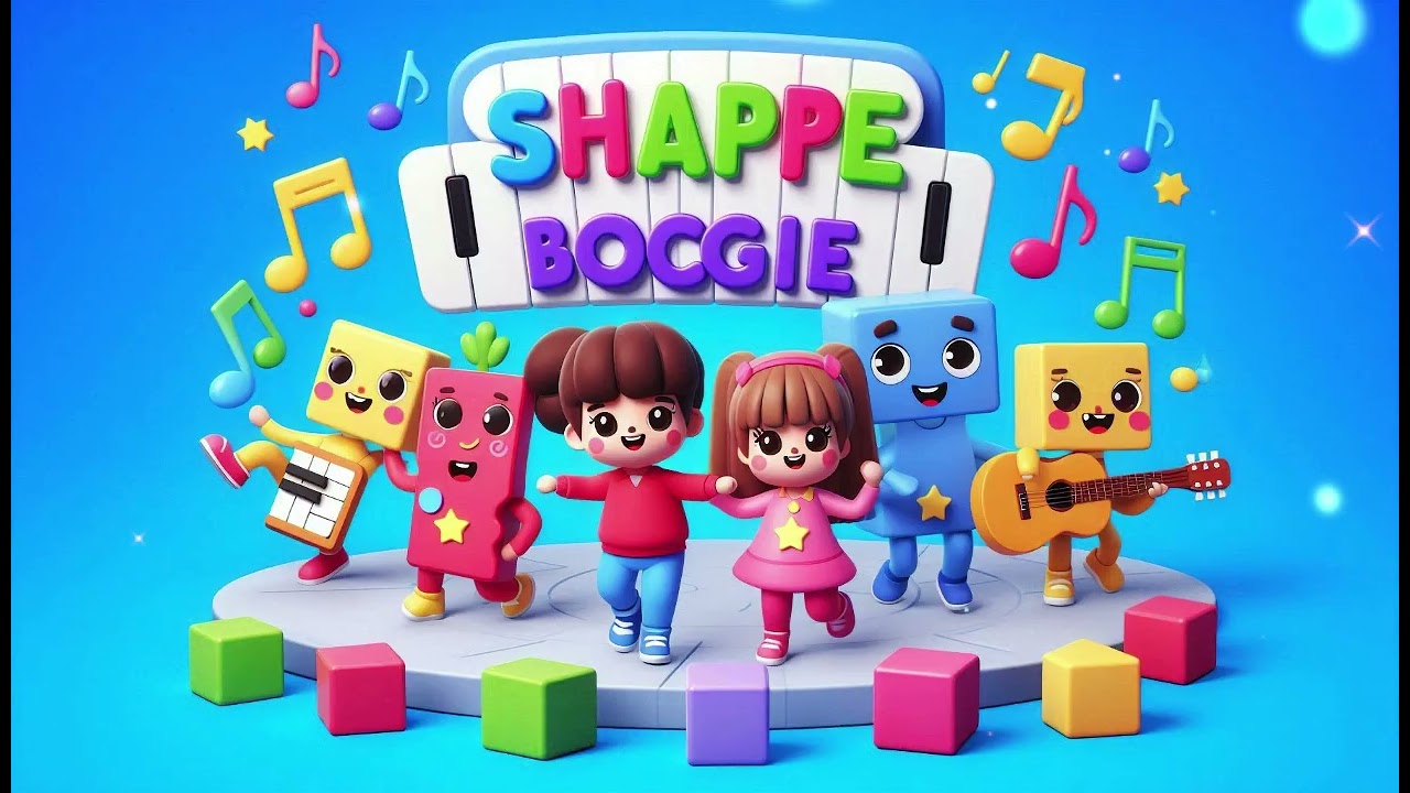 "Shape Sorting Boogie 2: More Moves, More Shapes! 🔺💃🔵"