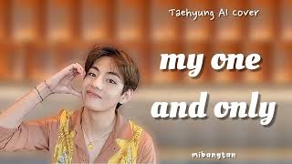 Taehyung - My One And Only Ved Ai Cover Marathi Song Mibangtan