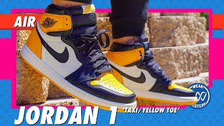 Air Jordan 1 High OG Taxi Yellow Toe Review