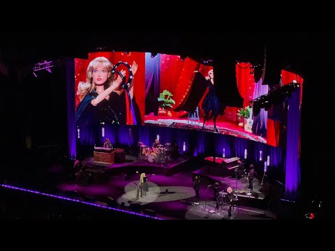Stevie Nicks revealing her own Barbie doll (Madison Square Garden NYC 10/1/23)