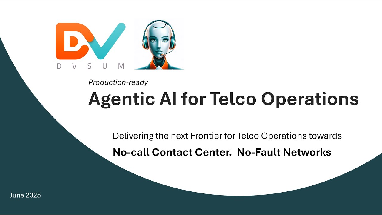 DvSum Demo -  AI for Telco Customer Service handling Service and Billing Inquires