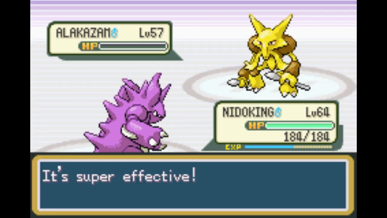 What is a good moveset for Nidoking in Pokemon: Fire Red? - Quora