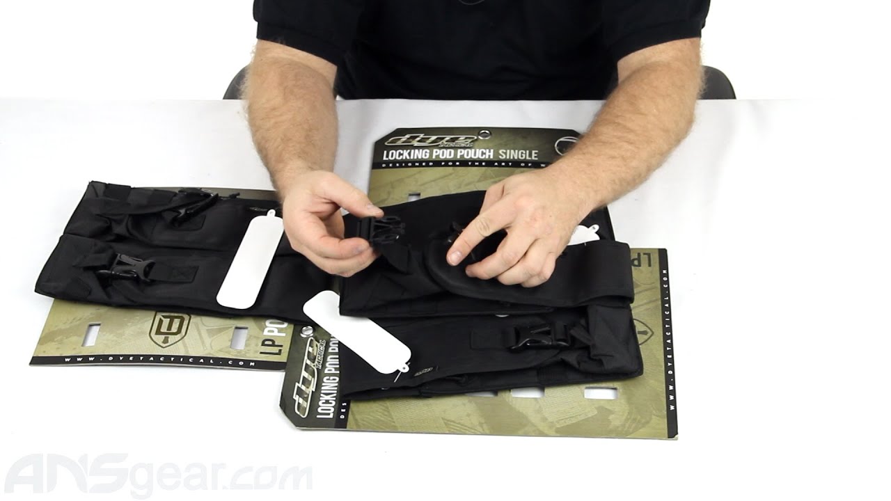 2013 Dye Tactical Locking Lid Pouch - Review - YouTube