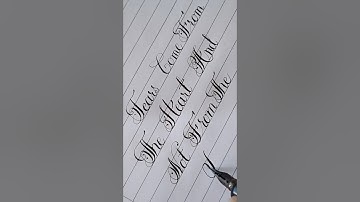 💖Beautiful Cursive Handwriting 📝Comment Your Name Friends💞 #reels #shorts #status #whatsappstatus