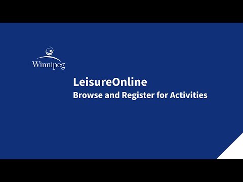 LeisureOnline - Browse and Register for Activities