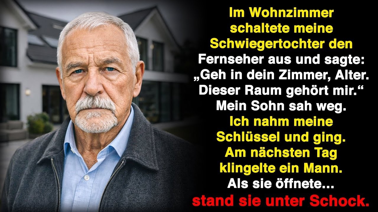 Er schloss leise die Tür hinter sich, doch am nächsten Tag stand die Wahrheit vor der Haustür…