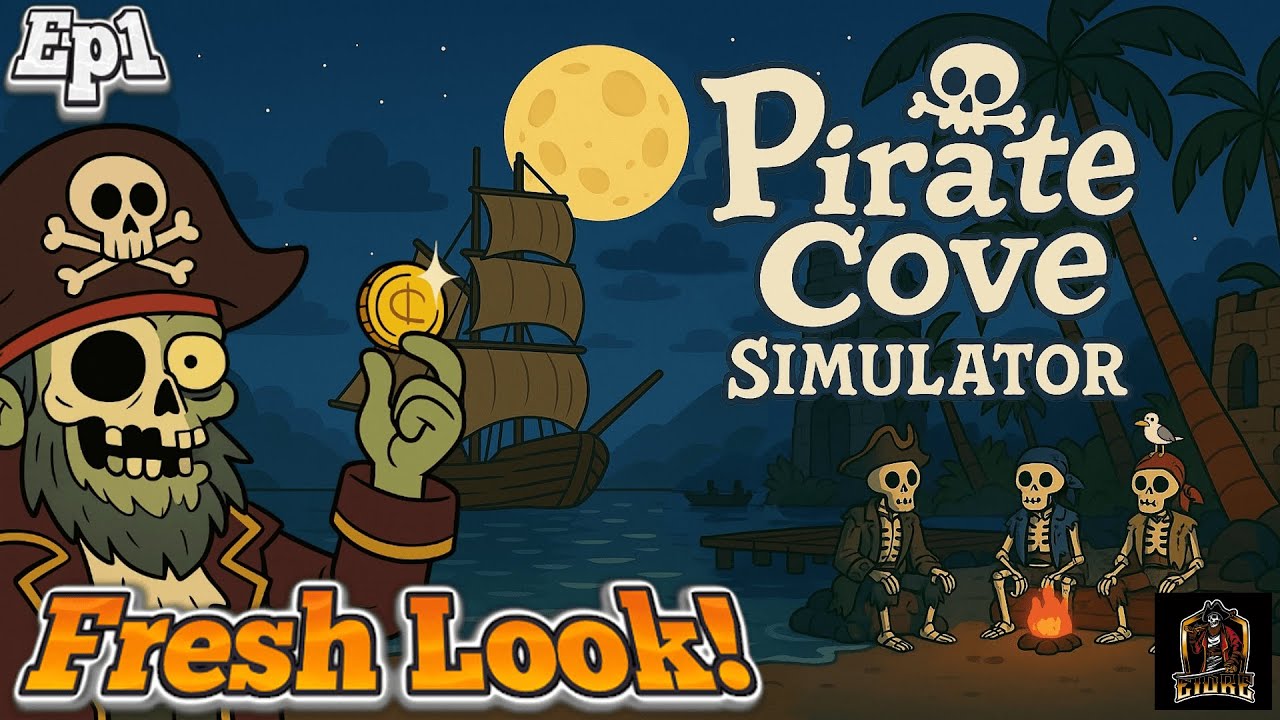 Opening Our Very Own Undead Pirate Shop! | Pirate Cove Simulator Ep1