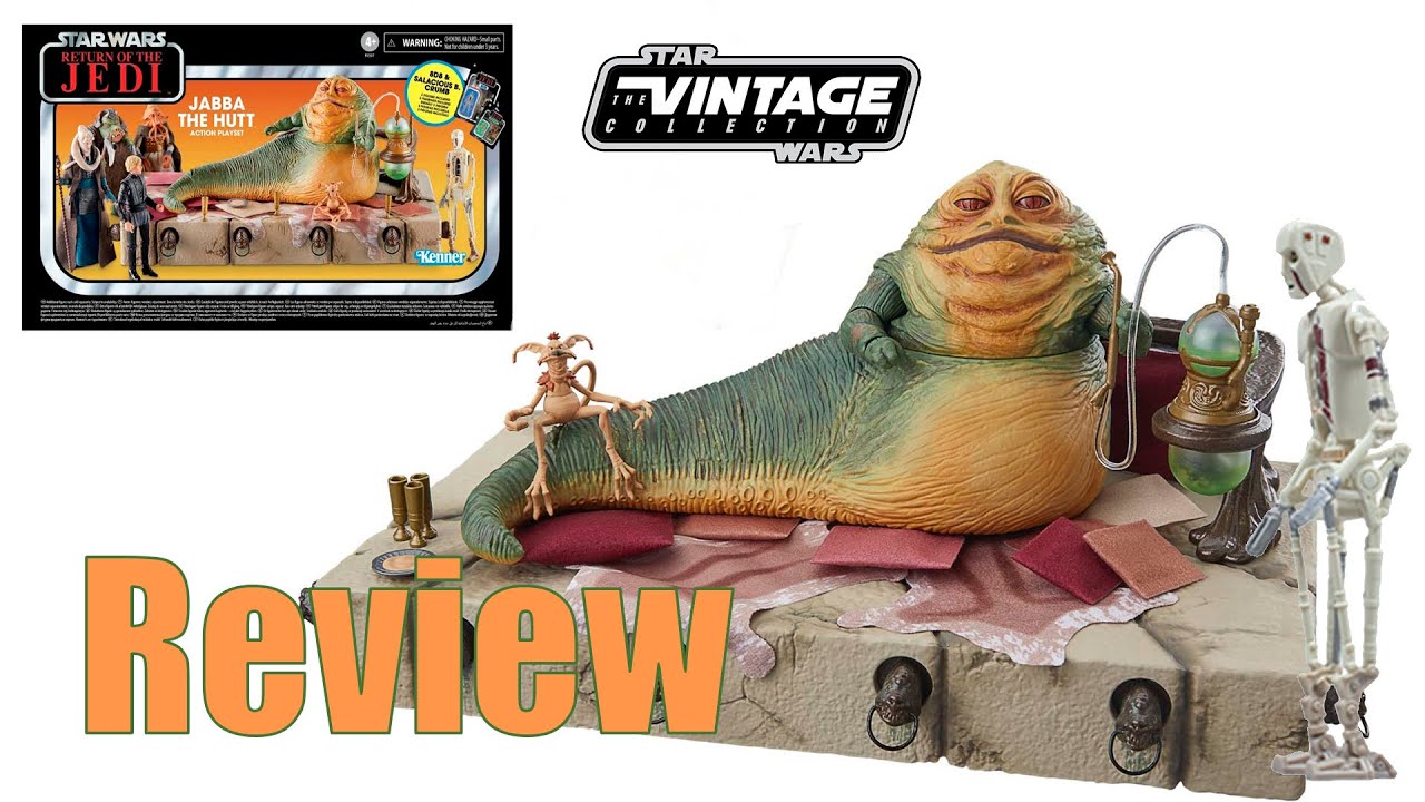 Star Wars: The Vintage Collection - JABBA THE HUTT Unboxing +