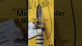 Нож выживания :)  Mini Rambler от FOX, стенд Forest Home. Выставка КЛИНОК Москва весна 2026.