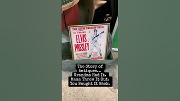 Thumbnail of Antiques - Elvis Presley Poster - Thrift Finds - Unique Gift Ideas - RockNRoll - Retro - Home Decor