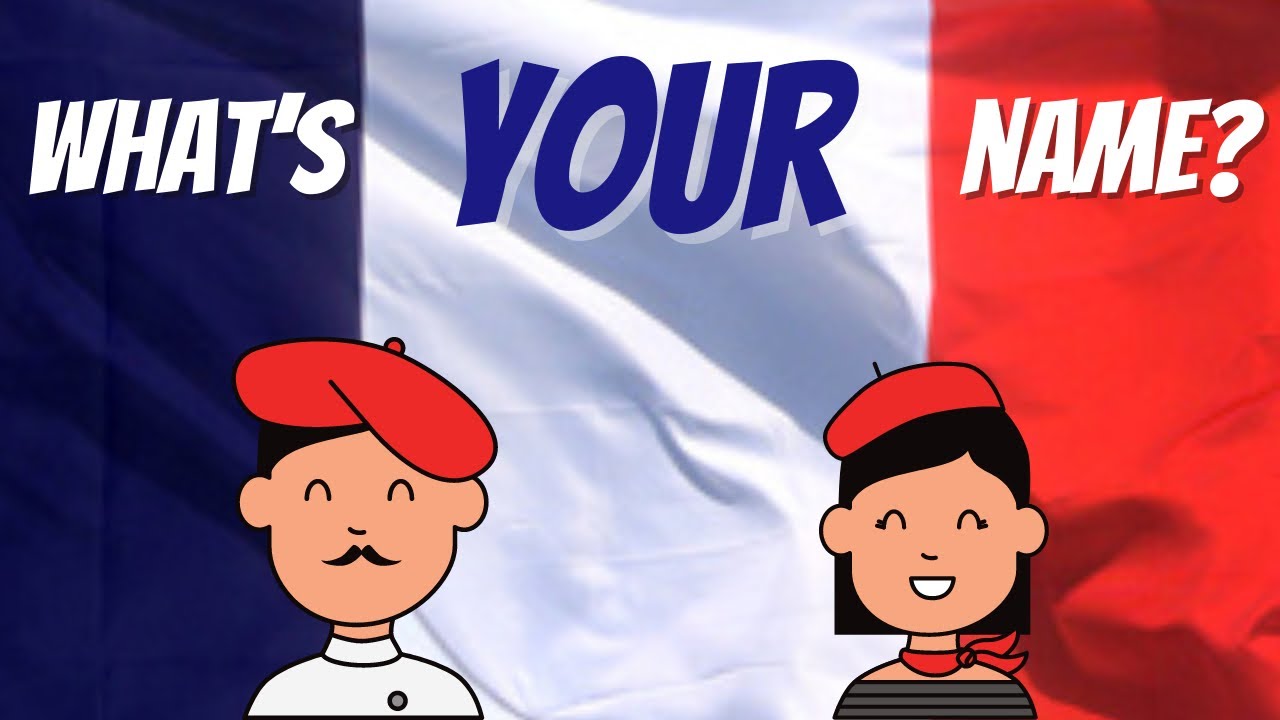How to Ask 'What's Your Name?' in French - YouTube