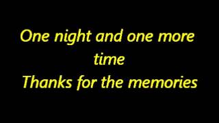 Fall Out Boy - Thanks For The Memories