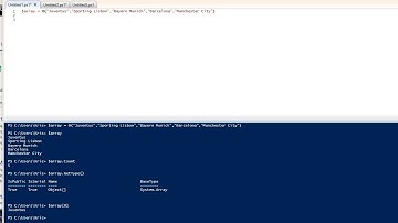 PowerShell Basics 02 - Arrays and Hashtables