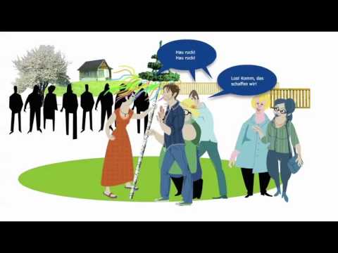 Learn German (A1-B1) | Maibaumstellen