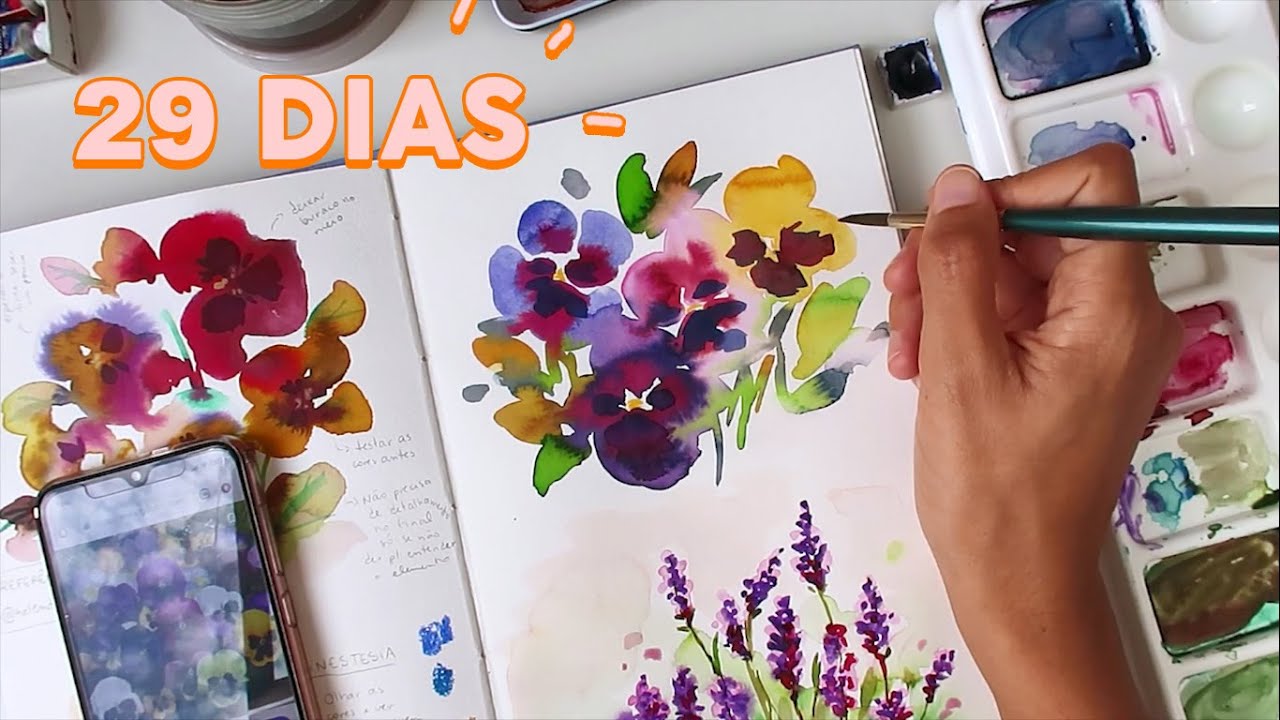 DESAFIO: 29 DIAS DE AQUARELA