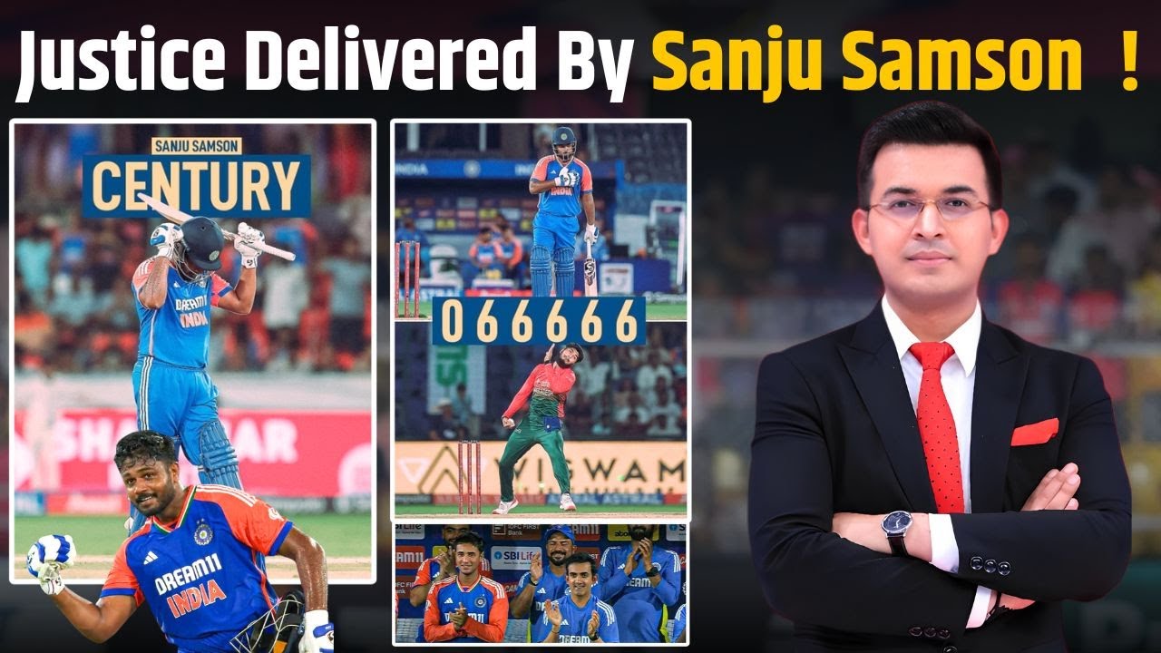 IND vs BAN : Justice Delivered by Sanju Samson! First Indian Wicketkeeper to score a T20I Century!