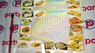 1 minute Food, Master Chef, Kitchen - Food Word Search - Kitty Game, Paper Game screenshot 4