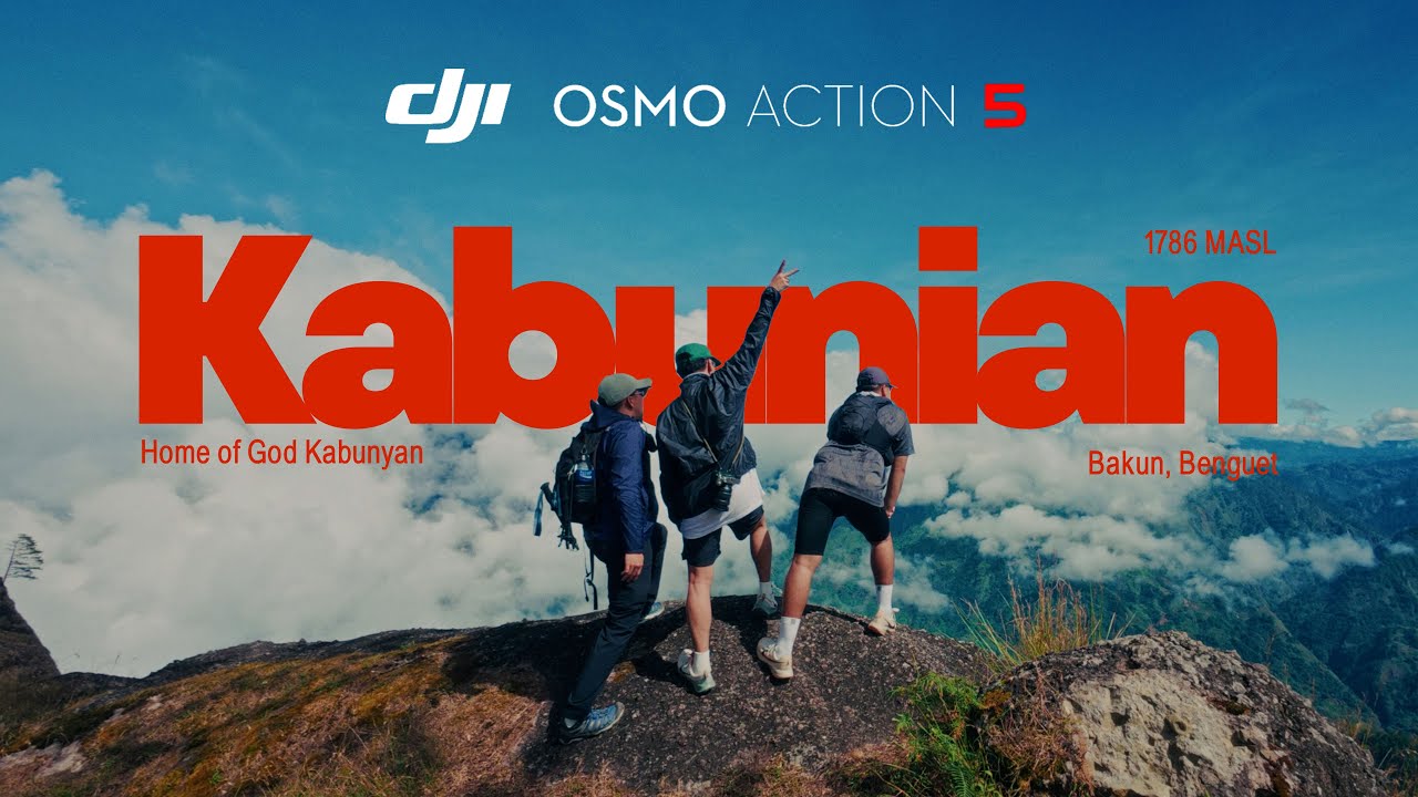 Silent Hiking Mt. Kabunian | Cinematic DJI Osmo Action 5 PRO