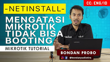 NETINSTALL - MIKROTIK TUTORIAL [ENG SUB]