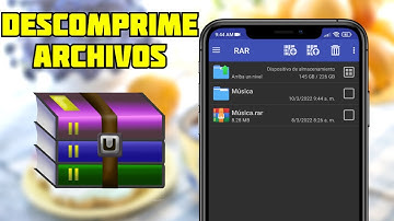 Como DESCOMPRIMIR Un Archivo RAR en ANDROID ¡FÁCIL y RAPIDO!