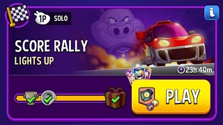 Score Rally Lights Up | Rainbow 🌈 Score 37500 | Match Masters Today's Solo Challenge Complete 💯 screenshot 3