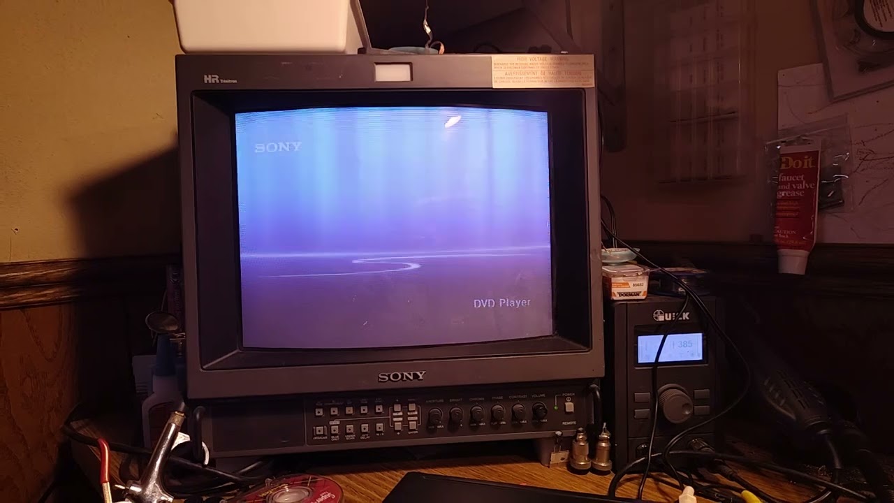 Sony DVD player refurbed for Don. 