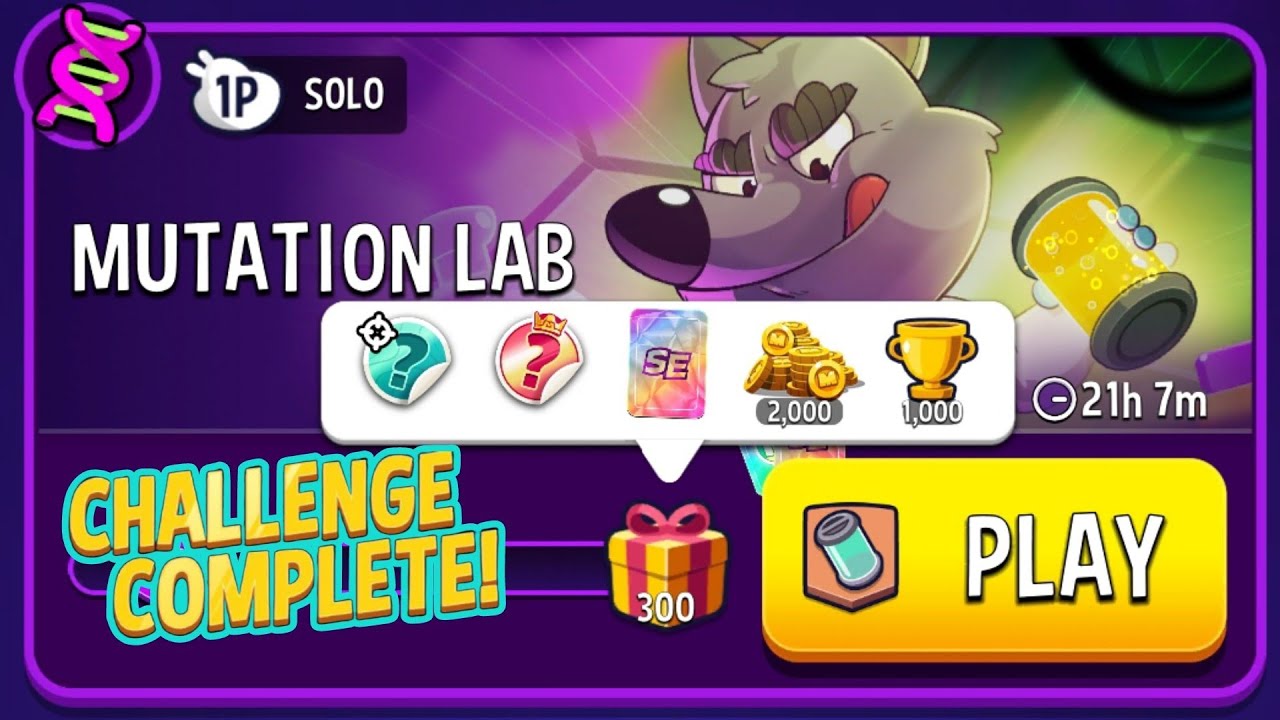 Mutational Lab Match Masters Solo Challenge 