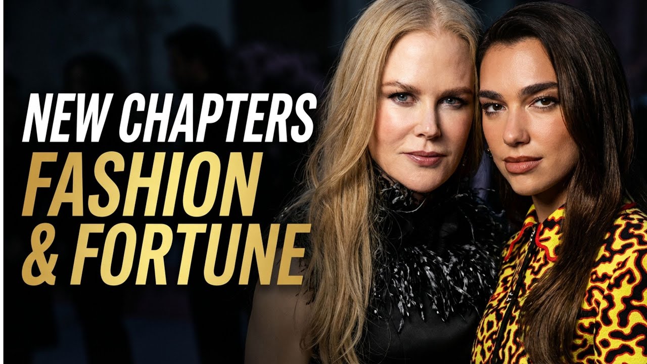 Nicole Kidman’s Stunning Look at Paris Fashion Week + Dua Lipa’s Big Year 💫🎤