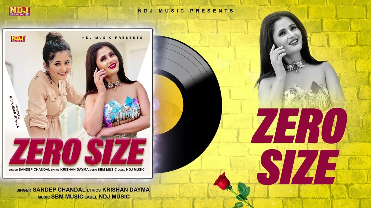 #anjaliraghav | Zero Size - #SandeepChandel #KrishanDayma - DJ Haryanvi Songs | #hitsongs