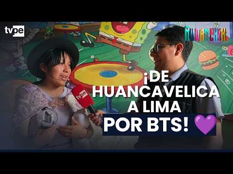 ¡Viajó desde Huancavelica por BTS! 💜🥹 La historia de una ARMY que emociona