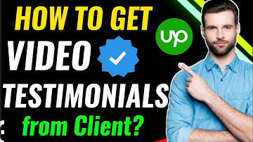 How to Request Upwork Testimonials | Steps to Add Testimonials in Upwork Profile| Upwork 2023