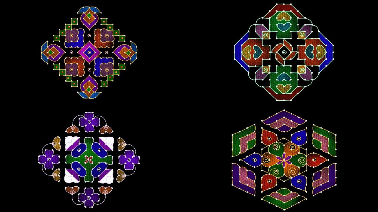 Sankranthi muggulu | pongal rangoli designs |chukkala muggulu |muggulu designs 