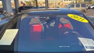 4ML845099P0P0 LAMBORGHINI URUS WINDSCREEN WITH RAIN SENSOR WITH CAMERA BRACKET WITH HUD CLEAR COATED