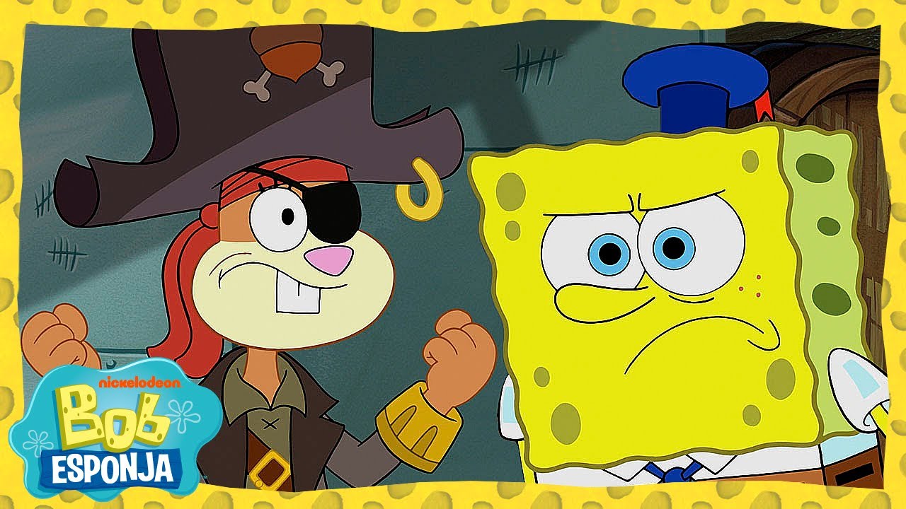 ¡La pirata Arenita! Bob Esponja en Español YouTube
