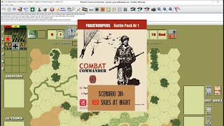 Combat Commander: Paratroopers - Scenario 30 - Red Skies at Night