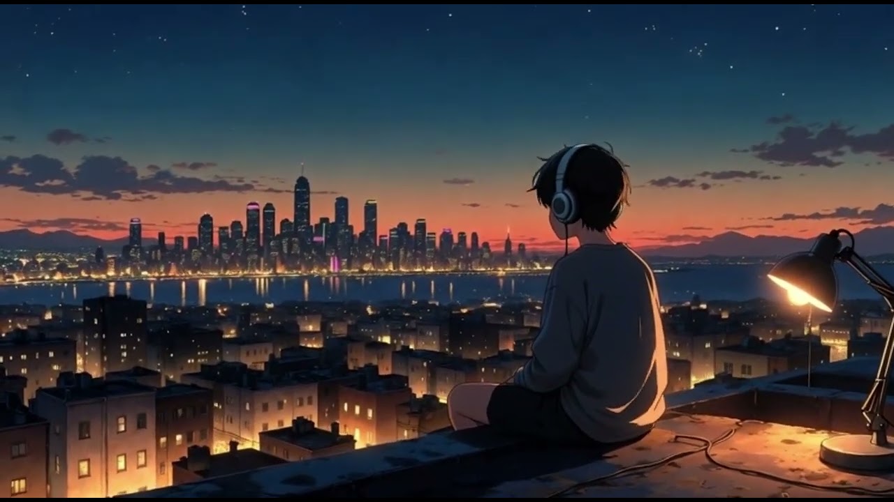 Rooftop City Lofi – Urban Beats for Late-Night Focus, Study & Chill Vibes
