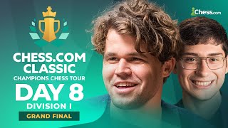 GRAND FINALS: Magnus vs. Alireza Battle For $30K! Chess.com Classic 2024 Div I
