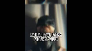 Batman Cowl Frank Miller