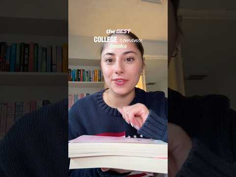college romances you NEED TO READ! 💌 #booktok #reader #fyp