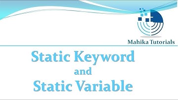 Core Java 29 - Introduction To Static Keyword and Static Variable