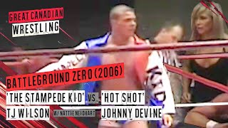 TJ Wilson (Tyson Kidd) w/Natalya Neidhart vs. 'Hot Shot' Johnny Devine | FULL MATCH | GCW 05/25/2006