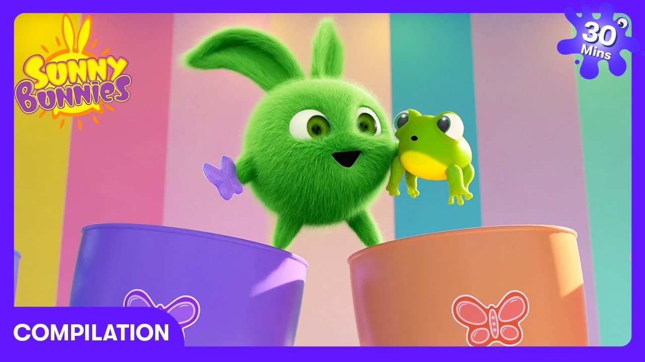 Sunny Bunnies - Buntes Farben-Chaos! | Kinderfilme | WildBrain Tiny Toon Town - Deutsch