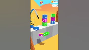 🔥❤️🤑💕Slice It all!!  Very satisfying and relaxing ASMR Slicing gameplay #alllevelsgameplay #asmr