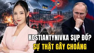 Chiến Trường Donetsk Chấn Động, Ukraine Biến Kostiantynivka Thành Cái Bẫy Truy Quét Quân Nga