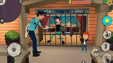 Scary Robber Home Clash - Troll Felix & Lester New  Special Levels part 1415  #scaryrobber