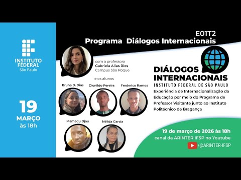Diálogos Internacionais - 1º Episódio - 2º Temporada