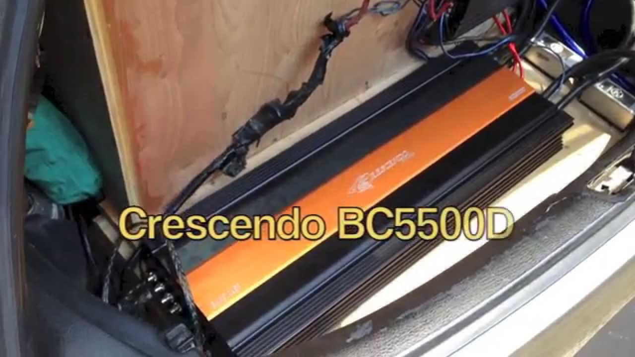 2 Soundqubed HDC3s on Crescendo BC5500D Damn LOUD! Lebanon TN