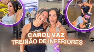 Carol Vaz Pulling Complete Lower Body Workout (ABSURD!)