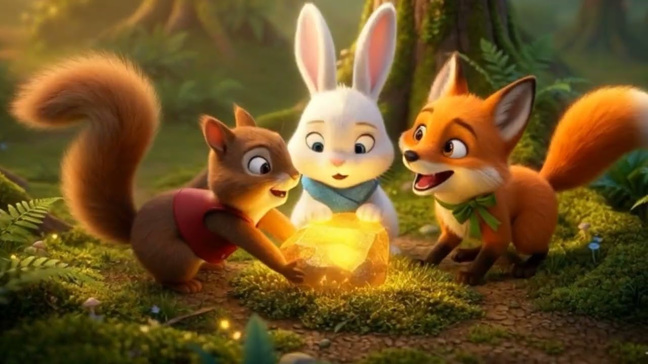 Kids moral story English| “The Shiny Stone and the True Treasure”