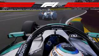 George Russell & Kimi Antonelli's Ghost Car Comparison Laps | 2026 Australian Grand Prix